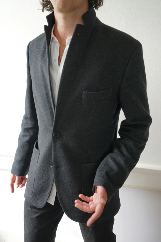 Men's Cashmere Blazer - Image 3