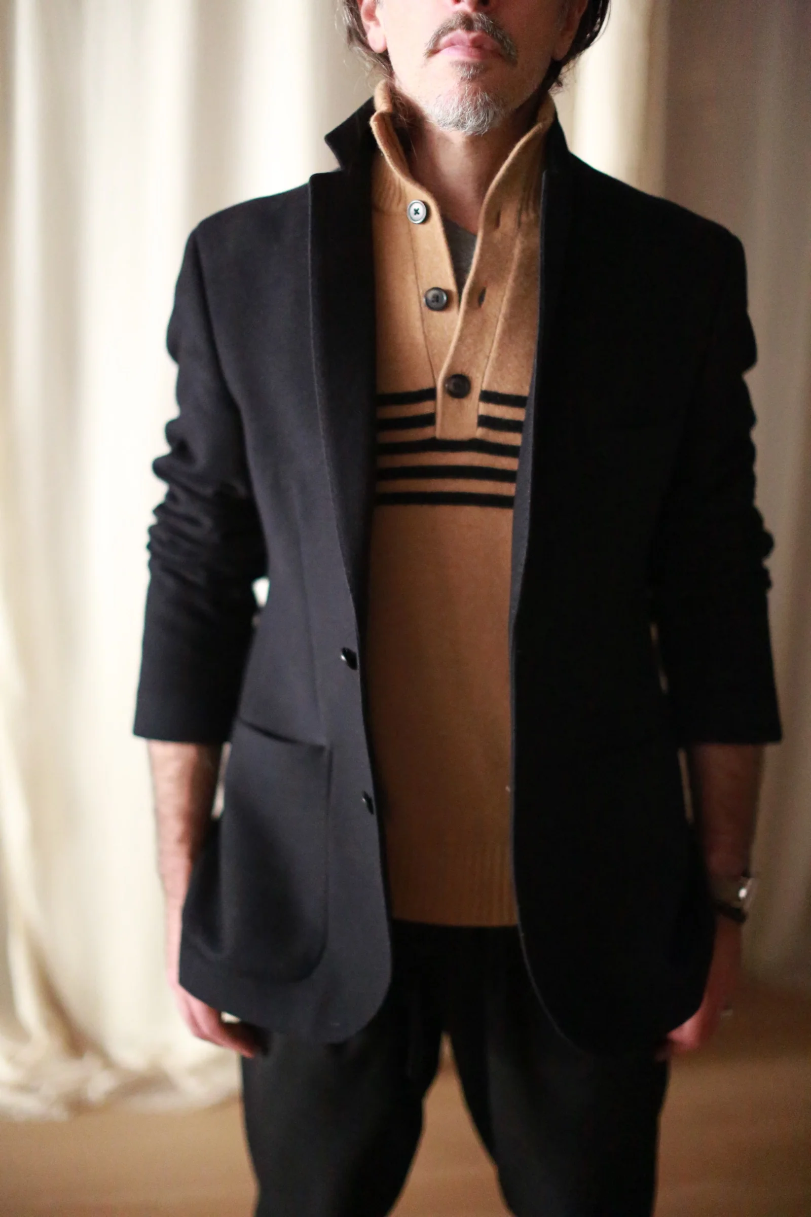 Men's Cashmere Blazer - Image 5