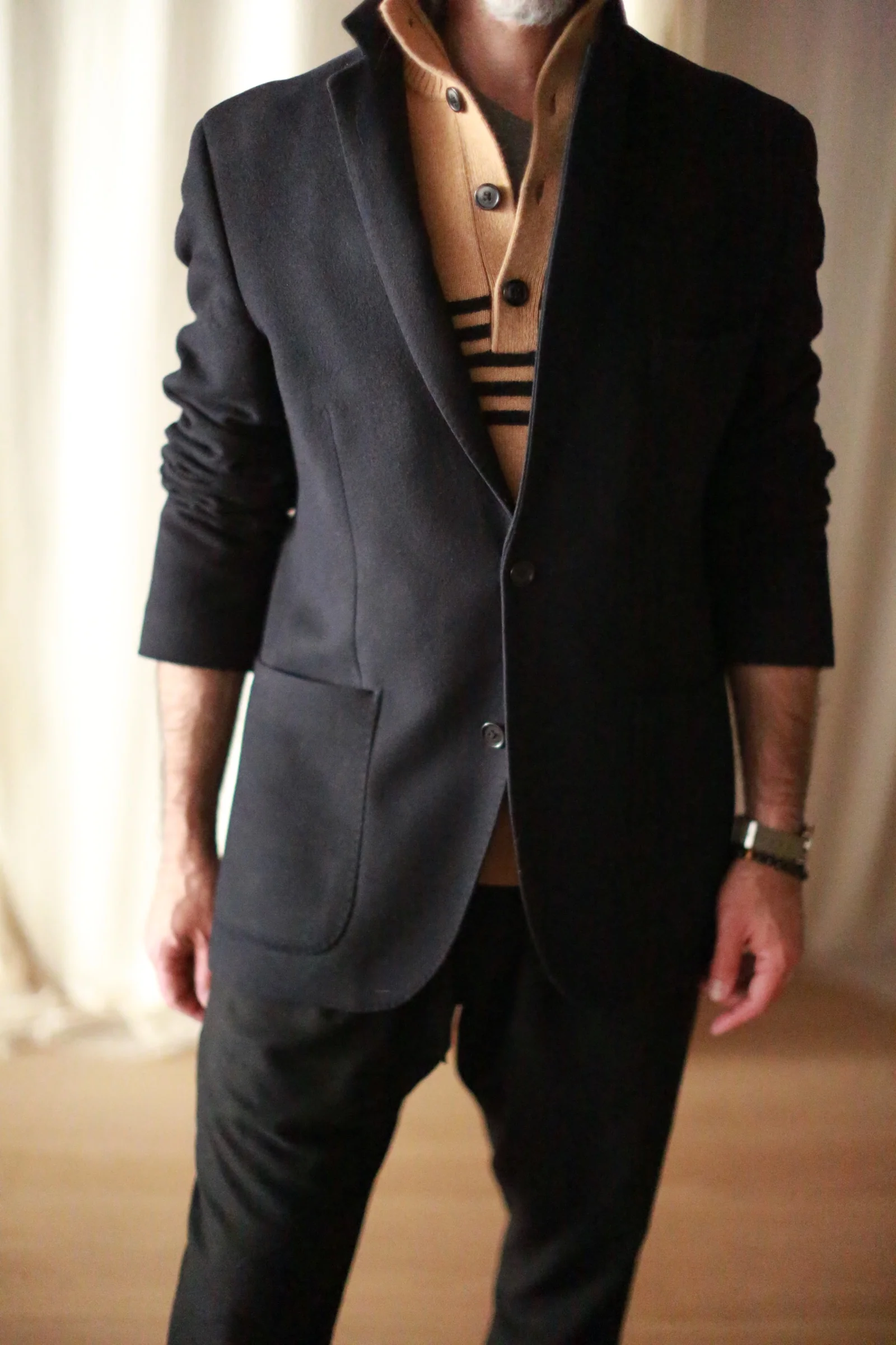 Men's Cashmere Blazer - Image 6