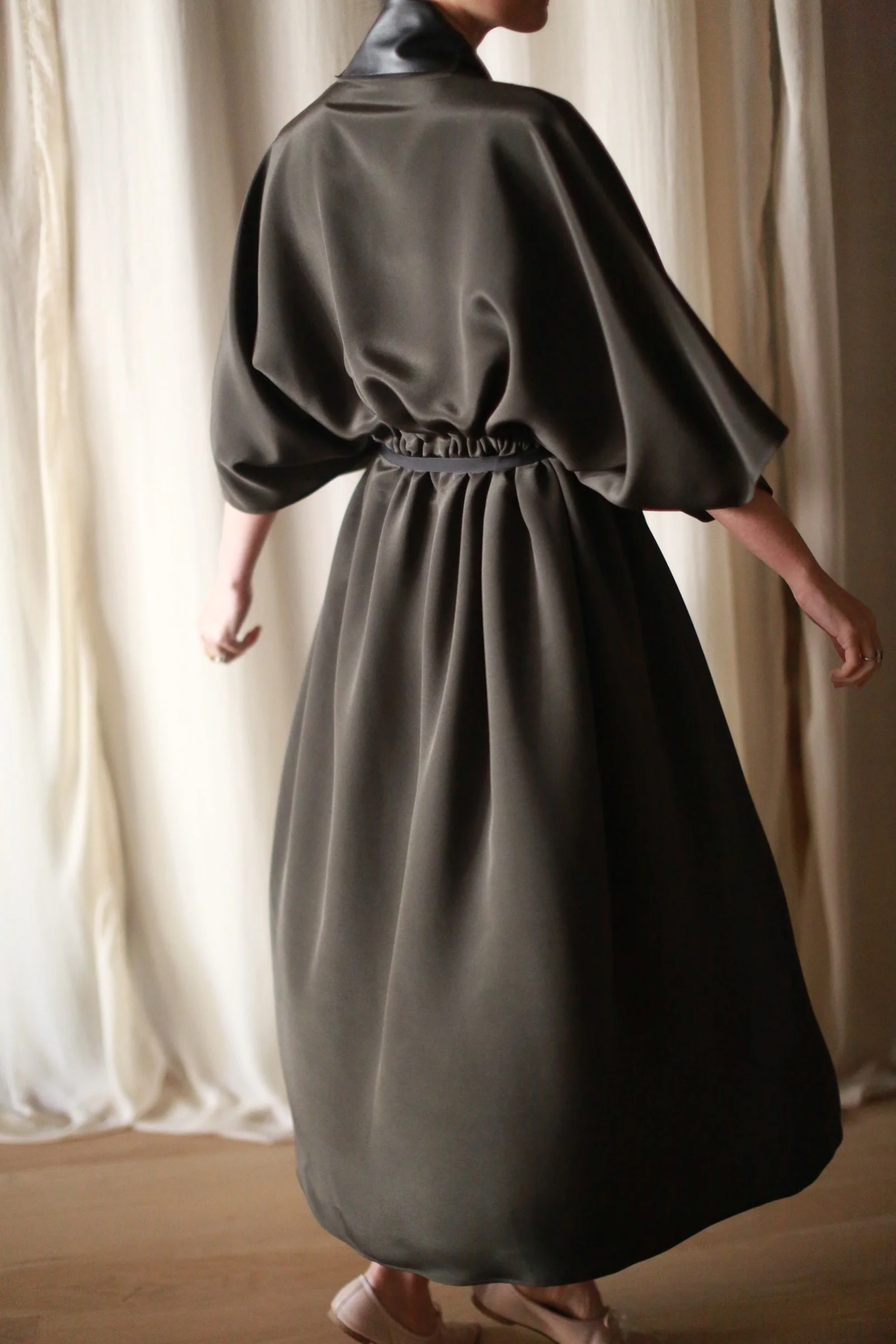 Silk Kyoto Dresscoat - Image 12
