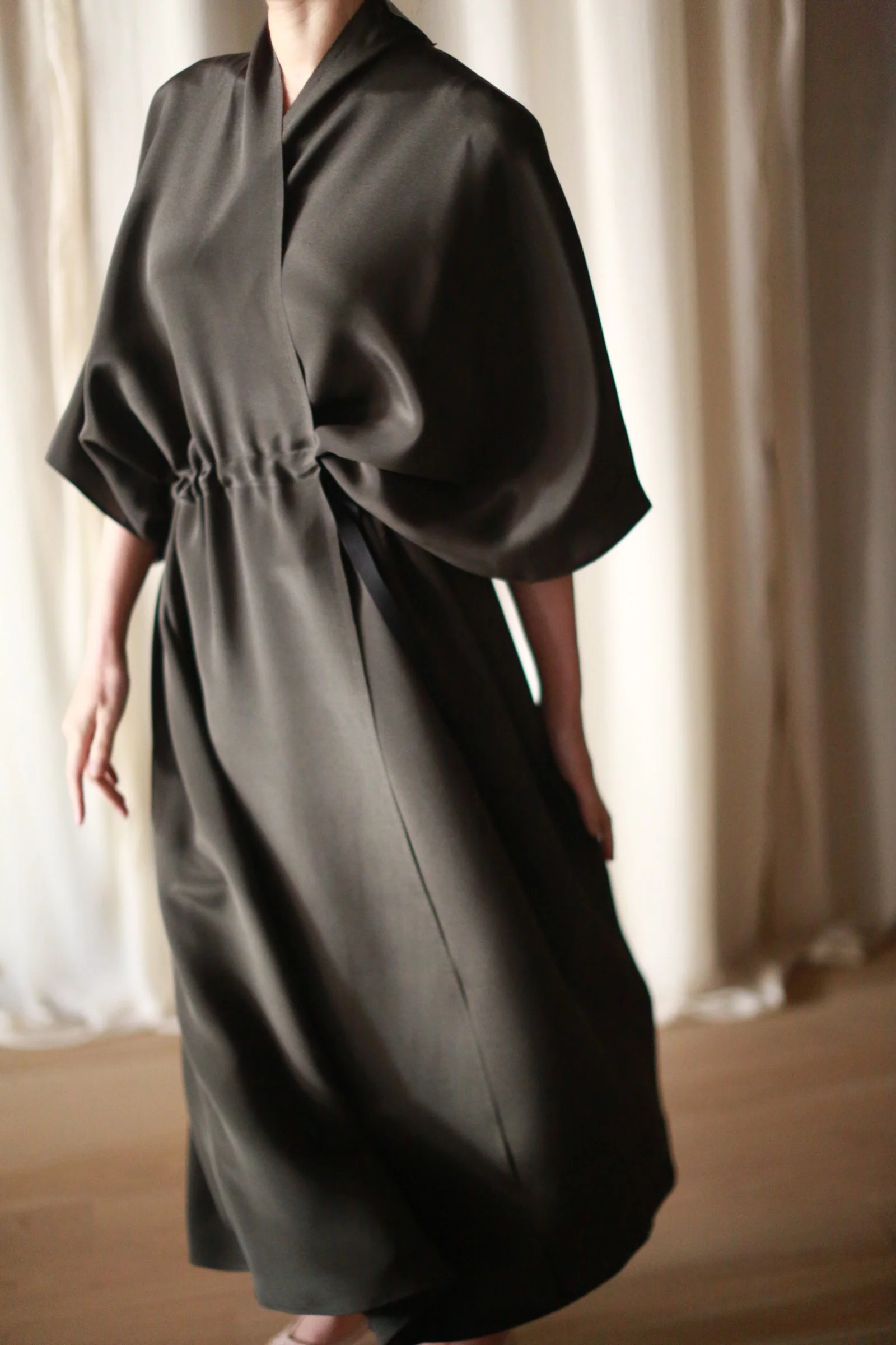 Silk Kyoto Dresscoat - Image 3
