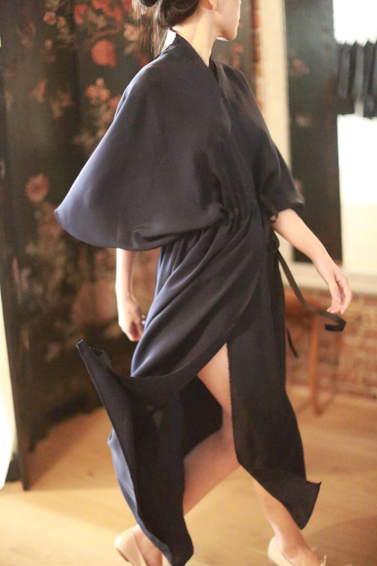 Silk Kyoto Dresscoat - Image 5