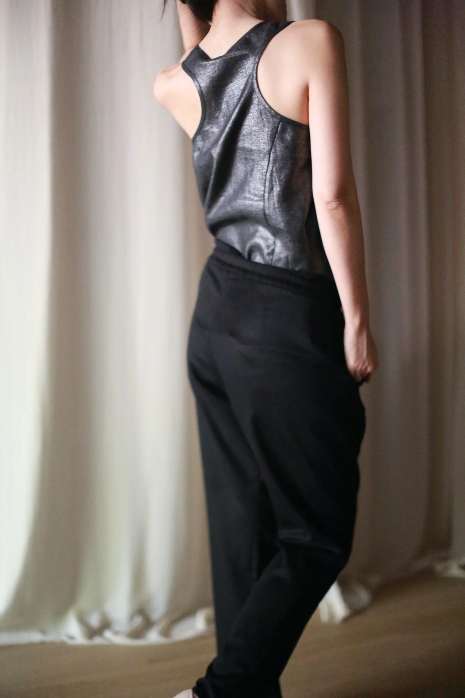 Smoke Linen Tank - Image 3