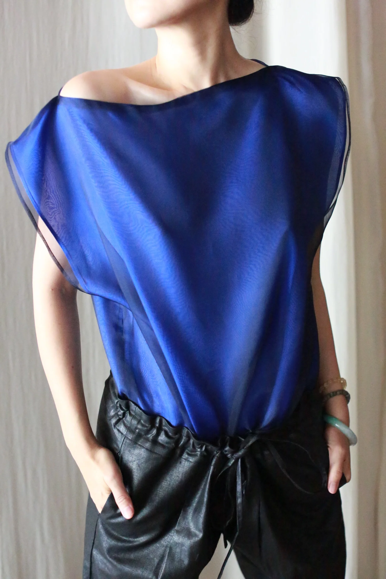 Waxed Linen Unisex Pants - Image 8